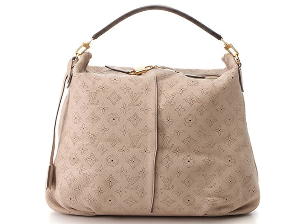 LOUIS VUITTON Selene Mahina Sable Beige Cream